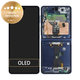 Schermo per Samsung Z Flip 7 F766B, Blue Shadow, Vetro touch con cornice, GH82-37581A, Genuine Service Pack