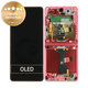 Schermo per Samsung Z Flip 7 F766B, Coralred, Vetro touch con cornice, GH82-37581D, Genuine Service Pack