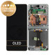 Schermo per Samsung Z Flip 7 F766B, Mint, Vetro touch con cornice, GH82-37581E, Genuine Service Pack