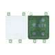 Cover batteria per Samsung Z Flip 7 FE F761B, White, GH82-37608B, Genuine Service Pack