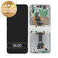Schermo per Samsung Z Flip 7 FE F761B, White, Vetro touch con cornice, GH82-37734B, Genuine Service Pack