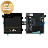 Schermo per Samsung Z Flip 7 FE F761B, Vetro touch senza cornice, Sub, GH97-30985A, Genuine Service Pack