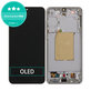 Schermo OLED per Samsung S25 FE, Jetblack, Vetro touch con cornice