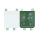Gruppo cover batteria per Samsung Z Flip 7 FE F761B, White