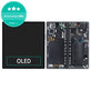 Schermo OLED per Samsung Z Fold 7 F966B, Jetblack, Vetro touch con cornice