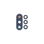 Lente fotocamera posteriore con frame per Samsung Z Fold 7 F966B, Blue Shadow