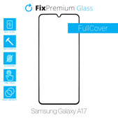 Vetro temperato FullCase per Samsung A17, FixPremium