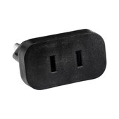 Adattatore spina US a EU, 220V, Black