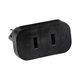 Adattatore spina US a EU, 220V, Black