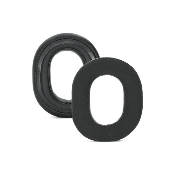 Cuscinetti auricolari di ricambio per Razer Blackshark V3 Pro, Memory foam and Textile, Black, 1 paio