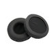 Cuscinetti auricolari di ricambio per AKG K518, K518DJ, K81, K518LE, Memory foam and PU leather, Black, 1 paio