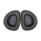 Cuscinetti auricolari di ricambio per Asus ROG Delta, Delta S, Memory foam and PU leather, Black, 1 paio