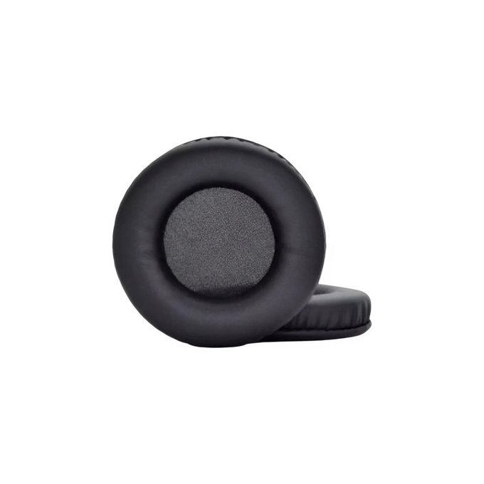 Cuscinetti auricolari di ricambio per Audio Technica ATH-A500X, A550Z, A900X, A990Z, Memory foam and PU leather, Black, 1 paio