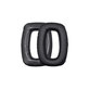 Cuscinetti auricolari di ricambio per Beyerdynamic DT 100, DT 150, DT 190, Memory foam and PU leather, Black, 1 paio