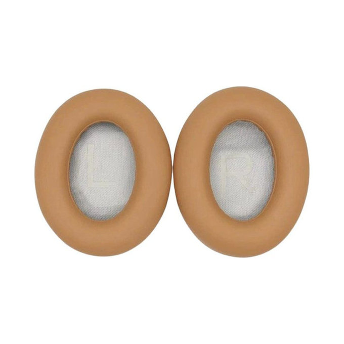 Cuscinetti auricolari di ricambio per Bose 700, NC700, Memory foam and PU leather, Brown, 1 paio