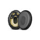 Cuscinetti auricolari di ricambio per Bose QuietComfort 3, OE/ON-EAR e OE1, Memory foam and PU leather, Black, 1 paio
