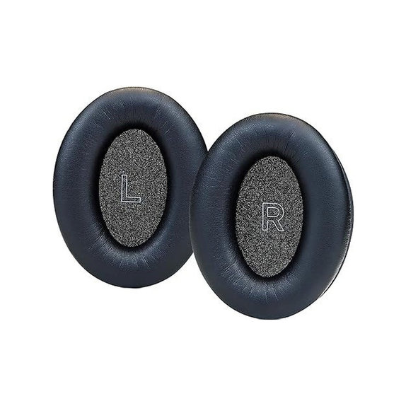 Cuscinetti auricolari di ricambio per Bose Aviation 30, Memory foam and PU leather, Black, 1 paio