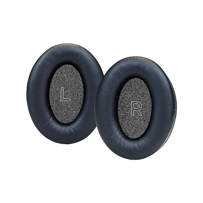 Cuscinetti auricolari di ricambio per Bose Aviation 30, Memory foam and PU leather, Black, 1 paio