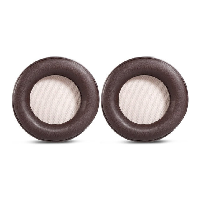 Cuscinetti auricolari di ricambio per Corsair Virtuoso RGB, RGB SE e RGB XT, Memory foam and PU leather, Brown, 1 paio