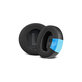 Cuscinetti auricolari di ricambio per Dell Alienware AW510H e AW310H, Memory foam + Neoprene, Black, Cooling Gel, 1 paio