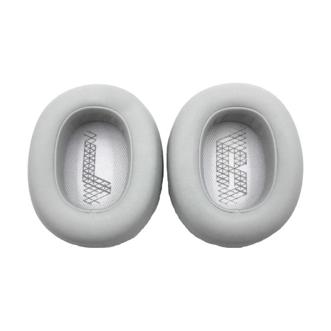 Cuscinetti auricolari di ricambio per JBL E65BTNC, Duet NC, Live 650BTNC, Live 660NC, Memory foam and PU leather, Grey, 1 paio