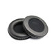 Cuscinetti auricolari di ricambio per Philips SHM1900, SHP1900, Memory foam and PU leather, Black, 1 paio