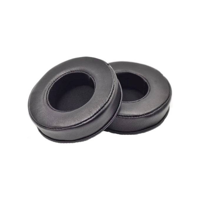 Cuscinetti auricolari di ricambio per Pioneer HDJ1000, HDJ2000, HDJ1500, Memory foam and PU leather, Black, 1 paio