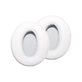 Cuscinetti auricolari di ricambio per Sennheiser HD300, 300BT, 4.50BTNC, Memory foam and PU leather, White, 1 paio