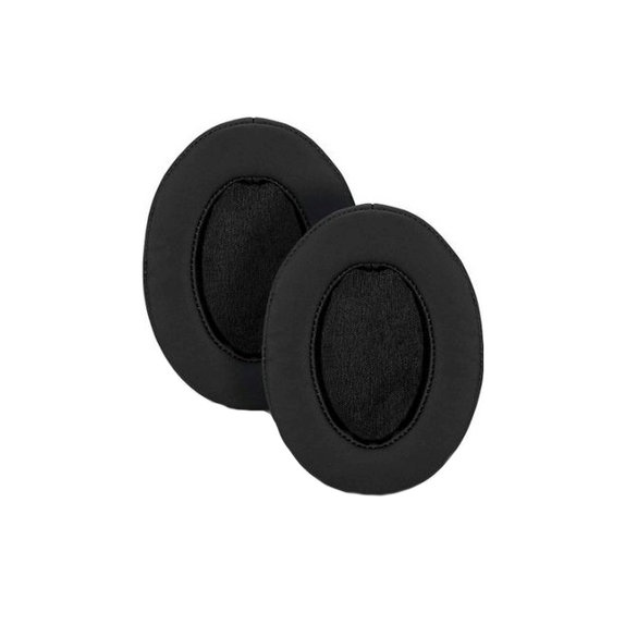 Cuscinetti auricolari di ricambio per Shure SRH440, Memory foam and PU leather, Black, 1 paio