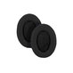 Cuscinetti auricolari di ricambio per Shure SRH440, Memory foam and PU leather, Black, 1 paio