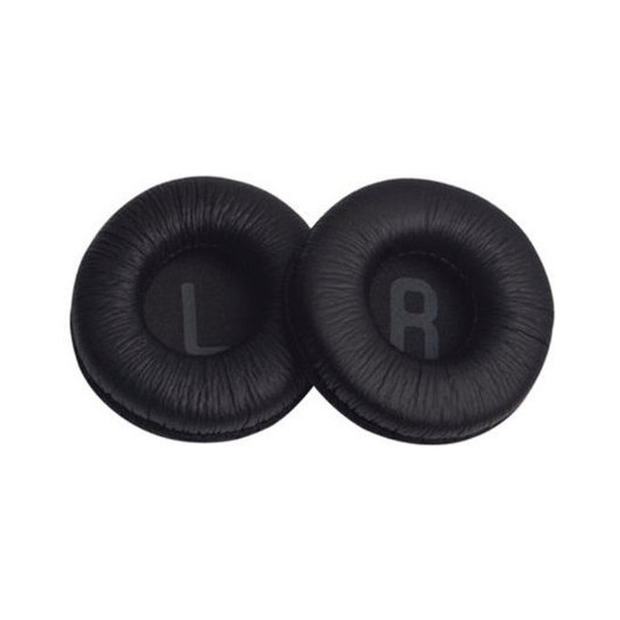 Cuscinetti auricolari di ricambio per Sony WH-CH500, MDR-ZX310, Memory foam and Leather, Black, Cooling Gel, 1 paio