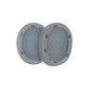 Cuscinetti auricolari di ricambio per Sony WH-ULT900N, Memory foam and PU leather, Grey, 1 paio