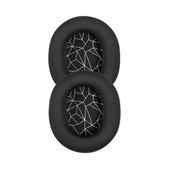 Cuscinetti auricolari di ricambio per Steelseriess Arctis 3, 5, 7, 9 Pro, Memory foam and Textile, Black / White, 1 paio