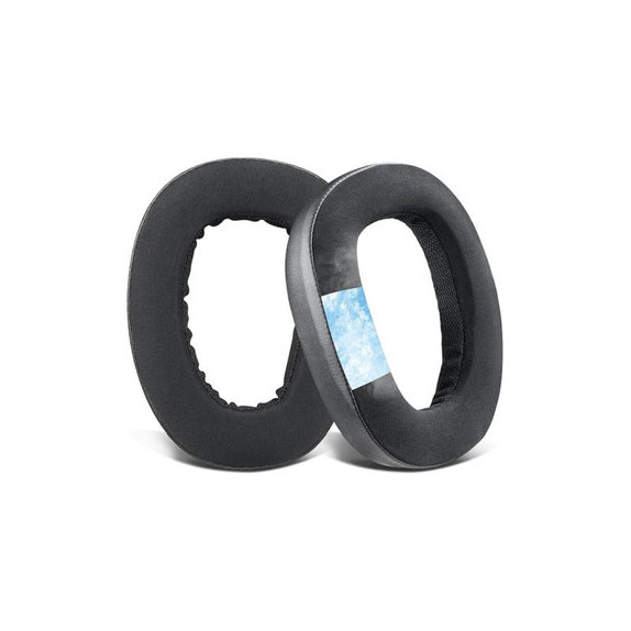 Cuscinetti auricolari di ricambio per Sennheiser GSP500, GSP600, Memory foam and PU leather, Black, Cooling Gel, 1 paio