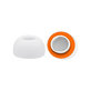 Gommini auricolari in silicone di ricambio per Apple AirPods 1, 2 Pro, M, Memory Foam, White