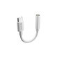 Adattatore Smart Jack 3,5mm / USB-C, White, Devia