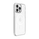 Custodia Clear con MagSafe per iPhone 15 Plus, Transparent, Devia
