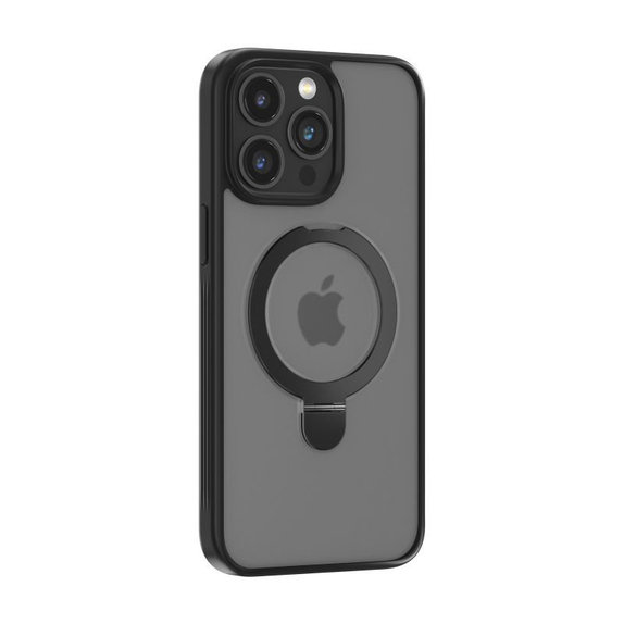 Custodia Delight con MagSafe per iPhone 15 Pro Max, Black, Devia