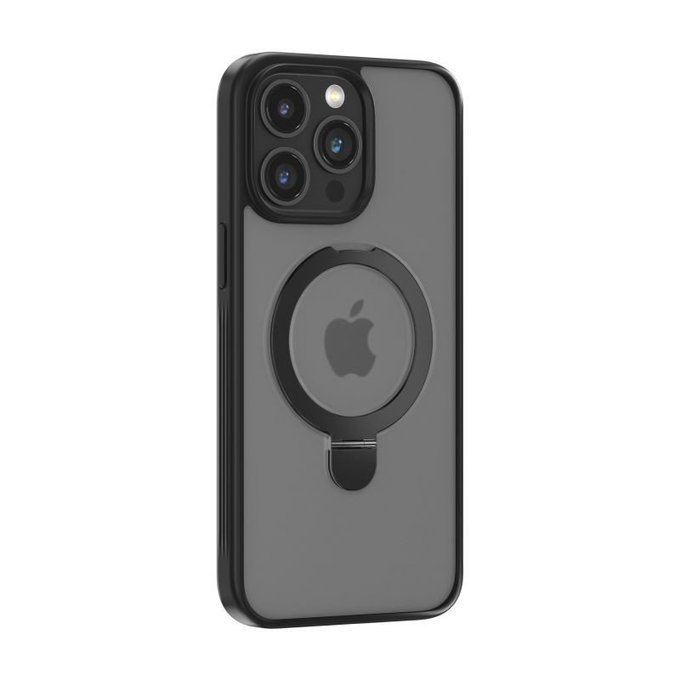 Custodia Delight con MagSafe per iPhone 15 Pro Max, Black, Devia