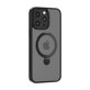 Custodia Delight con MagSafe per iPhone 15 Pro Max, Black, Devia