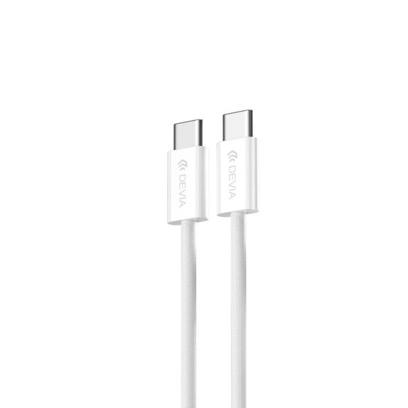 Cavo USB-C / USB-C Smart, PD 60W, 1m, White, Devia