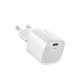 Adattatore di ricarica Mini USB-C, PD 30W, White, Devia