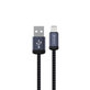 Cavo Lightning / USB Gracious, 2.4A, 1m, Black, Devia