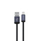 Cavo Lightning / USB Gracious, 2.4A, 2m, Black, Devia