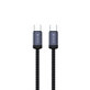 Cavo USB-C / USB-C Gracious, PD 60W, 2m, Black, Devia