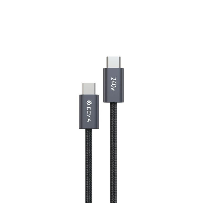 Cavo USB-C / USB-C Extreme Speed, PD 240W, 2m, Black, Devia