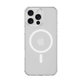 Custodia Clear con MagSafe per iPhone 16 Pro, Transparent, Devia