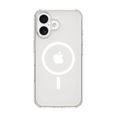 Custodia Clear con MagSafe per iPhone 16 Plus, Transparent, Devia