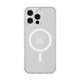 Custodia Clear con MagSafe per iPhone 16 Pro Max, Transparent, Devia