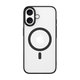 Custodia Glimmer con MagSafe per iPhone 16, Black, Devia
